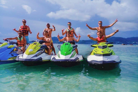 Phuket: Jet Ski Tour Patong Beach with 9 Check-in Points Have fun with a trip to 9 check-in points on Phuket Island.