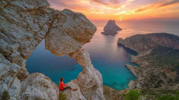 IBIZA : The Eye of Es Vedra and Sunset