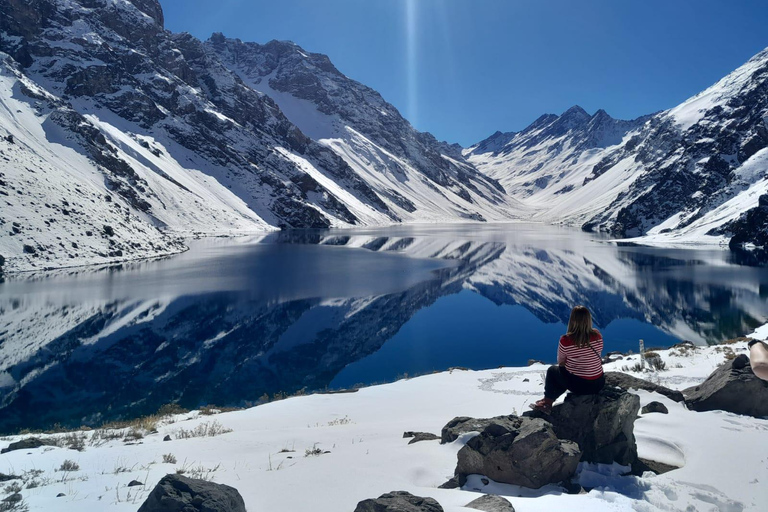 Portillo Cordillera de los Andes Laguna del Inca y cata de vinos