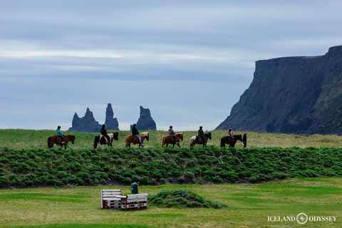 Depuis Reykjavik : Visite privée de la côte sud et de la randonnée des glaciers