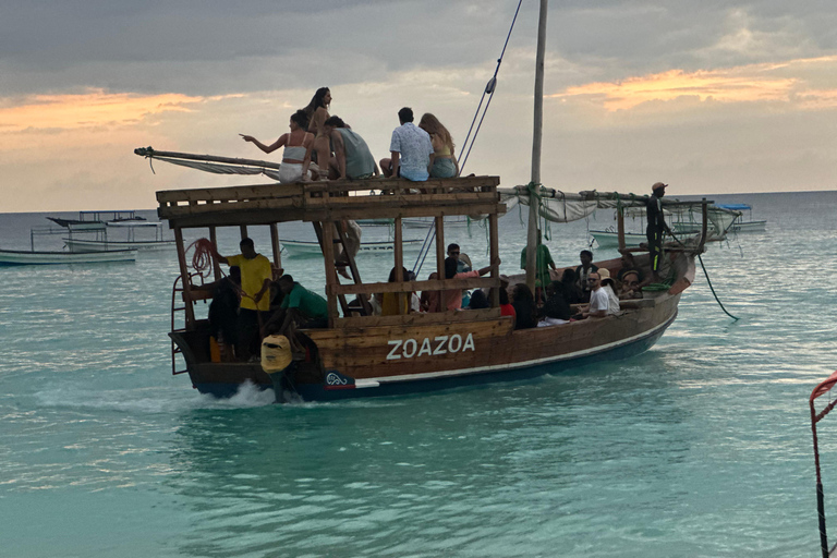 Zanzibar: visita à aldeia Masai com cruzeiro ao pôr do sol