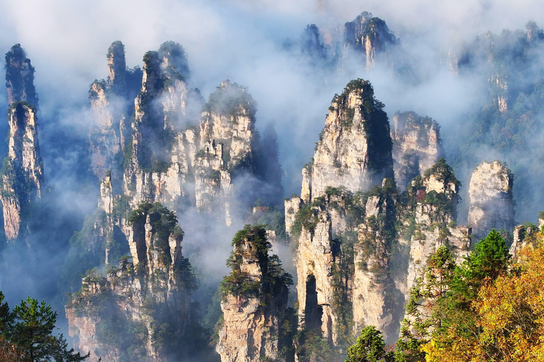 张家界国家森林公园一日游：观赏日出