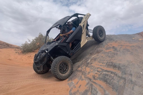 Moab: Can-Am X3 Exclusive Guided Adventure on Hell's Revenge 4 Seat Can-Am Mav X3 1000 Turbo