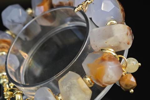 Larnaca: Create Your Own Natural Stone Talisman Bracelet