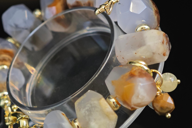 Larnaca: Create Your Own Natural Stone Talisman Bracelet
