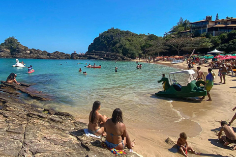 Odkryj Búzios: Plaże, Rua das Pedras i rejs wycieczkowy!Wycieczka z przewodnikiem po Búzios z lunchem - wyjazd z Búzios