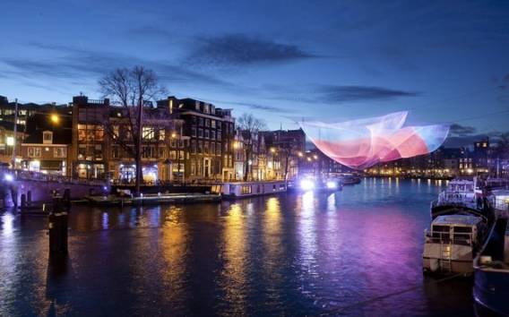 Amsterdam: Kanalfahrt zum Lichterfest