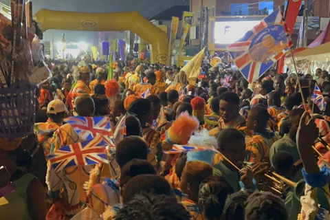 O MELHOR DO CARNAVAL DE MÁSCARAS DE TAKORADI WESTSIDE