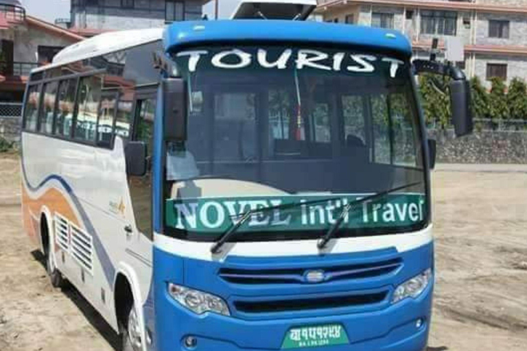 Kathmandu: Luxury Bus to Pokhara Sofa AC