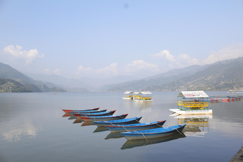 Pokhara: Pumdikot and Peace Stupa Day Hike with Boating