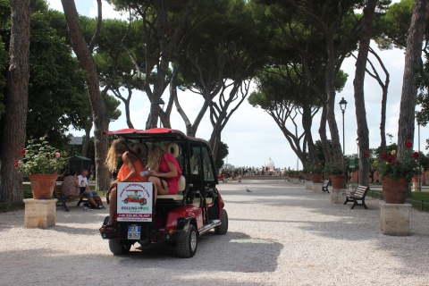 Rome Guided Golf Cart 3-Hour Tour Rome Guided Golf Cart Tour