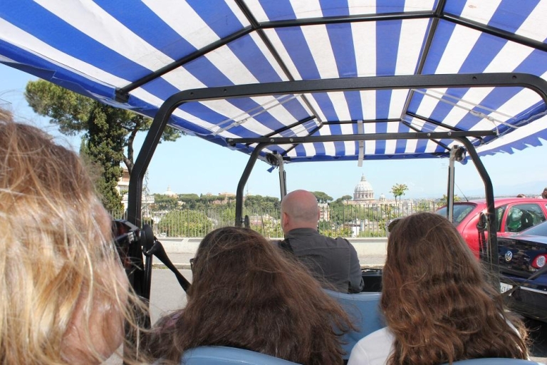 Wózek golfowy z przewodnikiem po Rzymie 3-godzinna wycieczkaWycieczka wózkiem golfowym z przewodnikiem po Rzymie