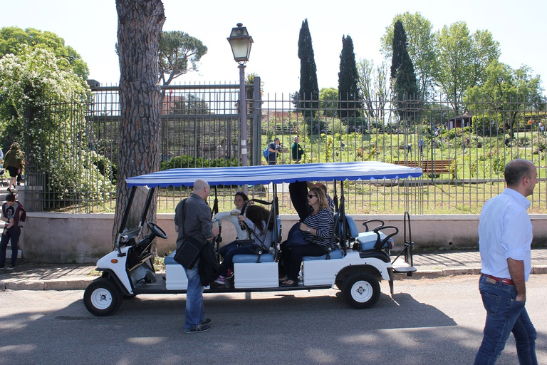 Tour van 3 uur met gids door RomeRondleiding met golfkar door Rome