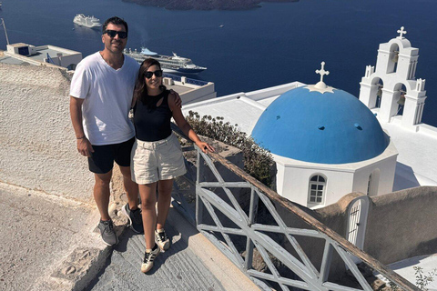 Santorini Private Customizable Land Tοur with Local Driver Santorini Private Land Tour With Local Driver