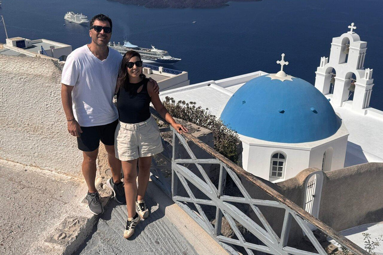 Santorini Private Customizable Land Tοur with Local Driver Santorini Private Land Tour With Local Driver