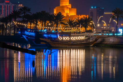 Doha: Guided private night city tour with pick up & drop off
