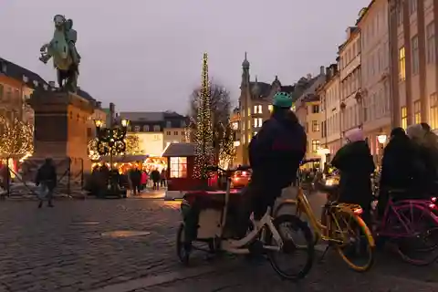 Kopenhagen: Kerstfietstour met een lokale gids