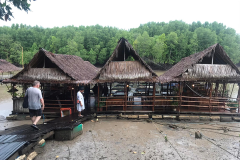 Krabi: Halvdagstur med mangrovebåt och Khao Khanap Nam-grottan