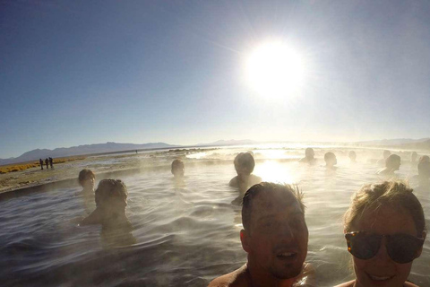 Vanuit San Pedro de Atacama: 3-daagse Uyuni zoutvlakten tour