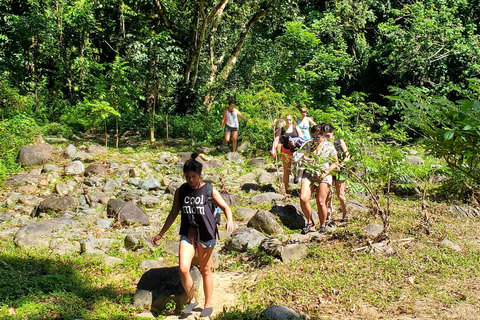 Von San Juan: Zip Line, Fluss und Luquillo Beach Tour