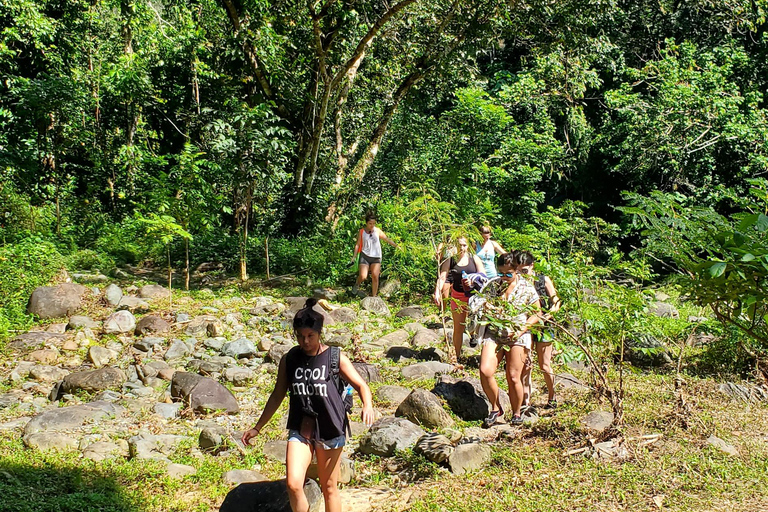 Von San Juan: Zip Line, Fluss und Luquillo Beach Tour