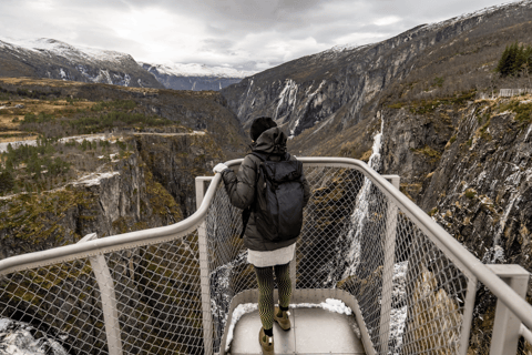 Oslo: Trein- en bustour naar Bergen via Hardangervidda/Fjord