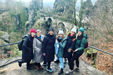 Prague: Bohemian & Saxon Switzerland Winter- Narnia Trip