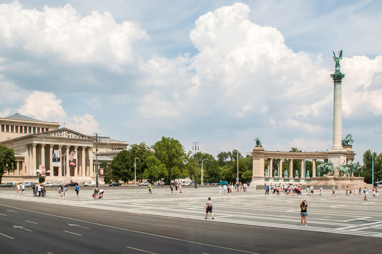 Budapest by Land and Water: Floating Bus Tour 95-Minute Tour