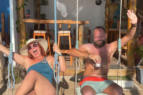Dia inteiro de barco na ilha de Barú: Snorkel + Pôr do sol + Plâncton