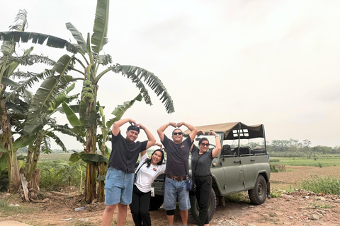 Hanoi: 2-Day Incense Villages & Jeep City Experience