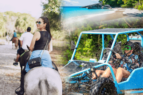 Puerto Plata: Ranch Tour with Monkeys Horseback ride & Buggy Puerto Plata: Hacienda Tour with Monkeys Horseback & Buggy