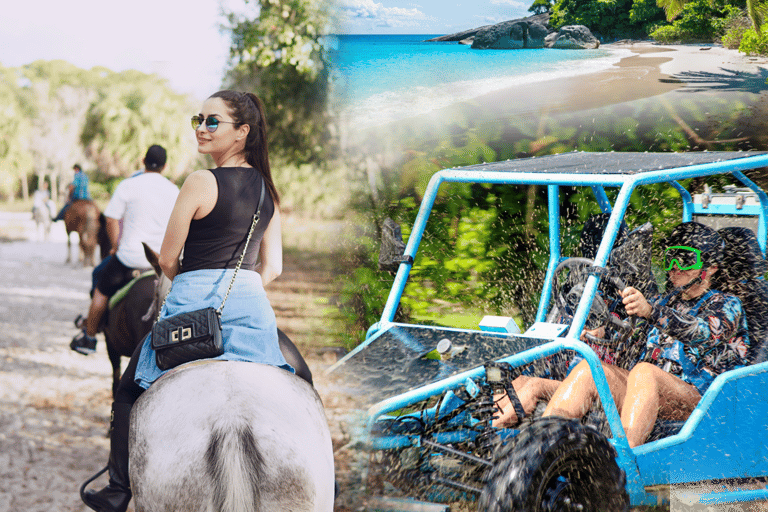 Puerto Plata: Ranch Tour with Monkeys Horseback ride & Buggy Puerto Plata: Hacienda Tour with Monkeys Horseback & Buggy