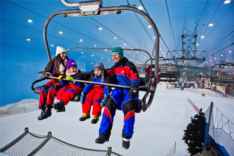 Dubai: Sesión en pista de 2 horas o de un día entero en Ski DubaiSesión de esquí en pista de día completo