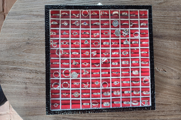 Ubud: Silversmyckeskurs med tillgång till pool