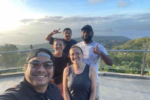 Privé : Visite des chutes de Pagsanjan et du volcan Taal (2 en 1)