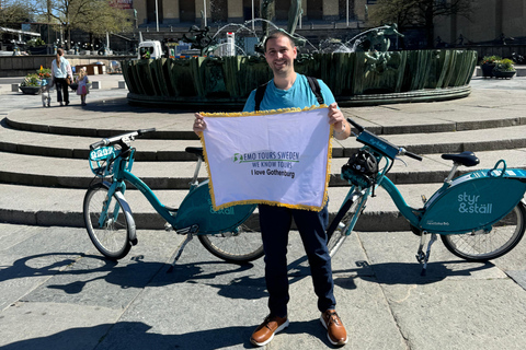 Göteborg : Tour de ville à vélo avec transfertGöteborg: visite à vélo des points forts de la ville avec transfert