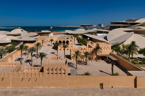 Doha in one day! Sightseeing Tour with Dhow Boat & Full Meal Doha in one day Sightseeing Tour with Dhow Cruise & Dinner