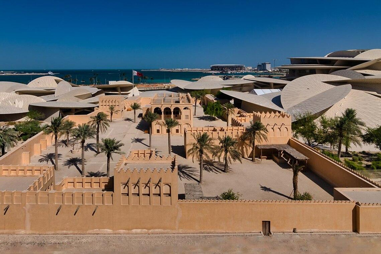 Doha in one day! Sightseeing Tour with Dhow Boat & Full Meal Doha in one day Sightseeing Tour with Dhow Cruise & Dinner
