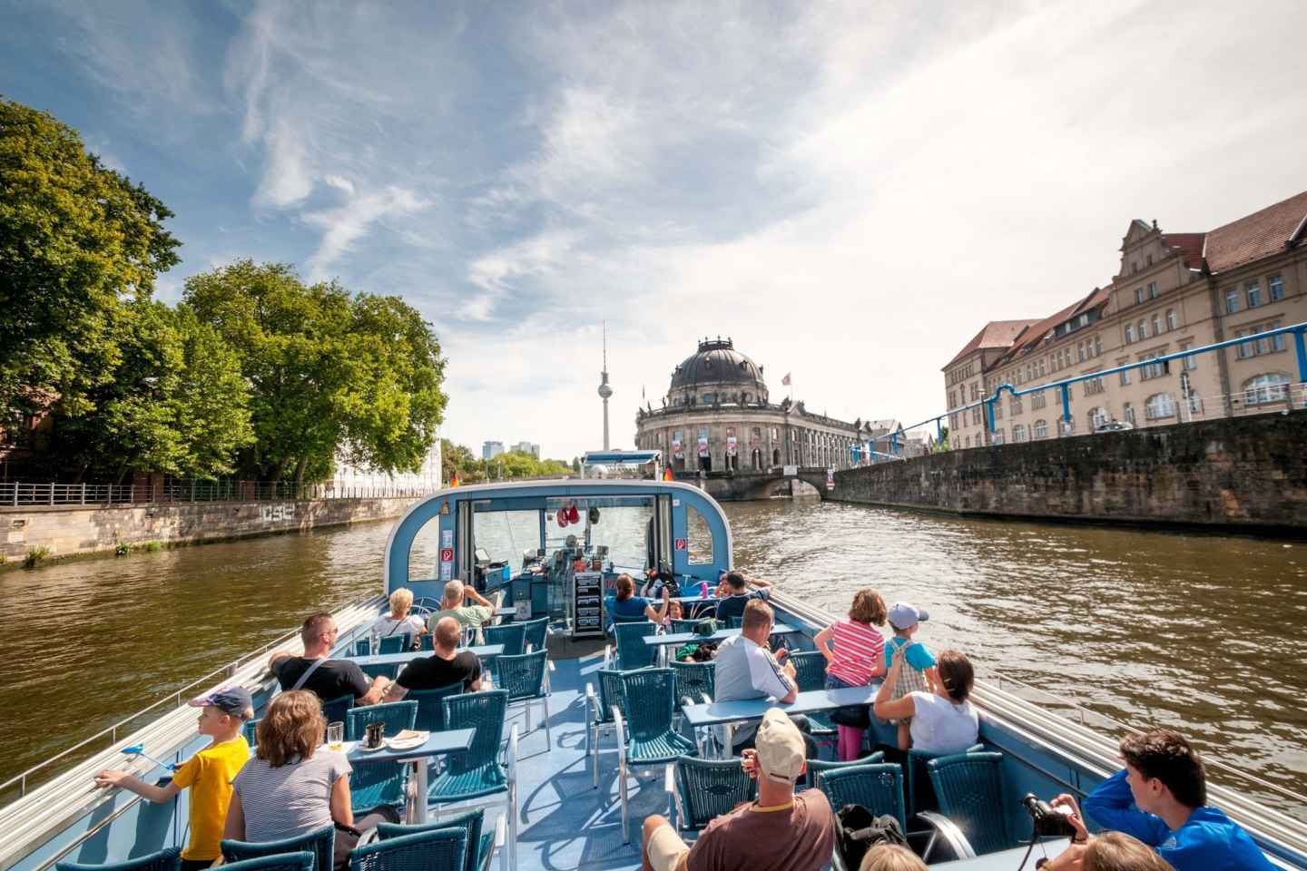 Berlin: Båttur i staden på en timme med garanterad sittplats