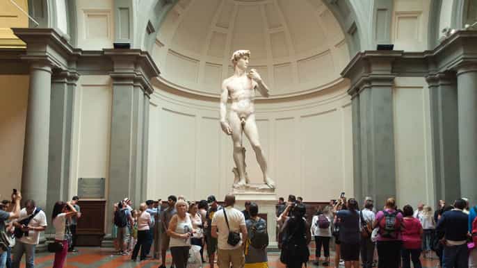 florence accademia uffizi skiptheline guided tour