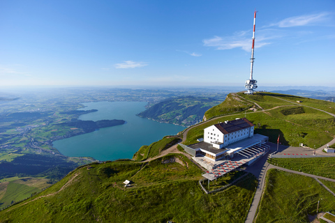 Viaje de ida y vuelta a la Reina de las Montañas, Monte Rigi+Lago de Lucerna+Spa