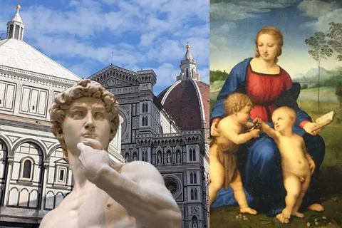 4-Hour Accademia and Uffizi Galleries Guided Tour