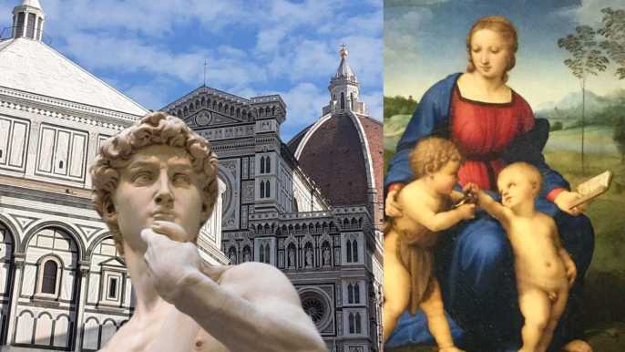 Florencia: Visita guiada de 4 horas a las Galerías de la Academia y de los Uffizi