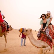 Dubai: Tour with BBQ Dinner, Camel Ride, & Traditional Show