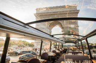 Paris: Bustronome Gourmet Lunch Tour im Glasdach-Bus