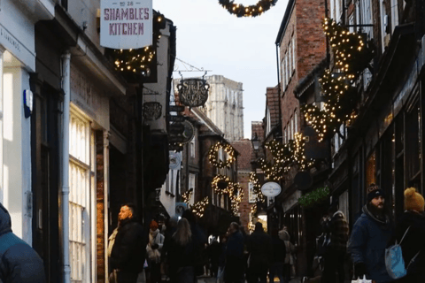 York: Mercado de Navidad y tour a pie por lo más destacado de la ciudad