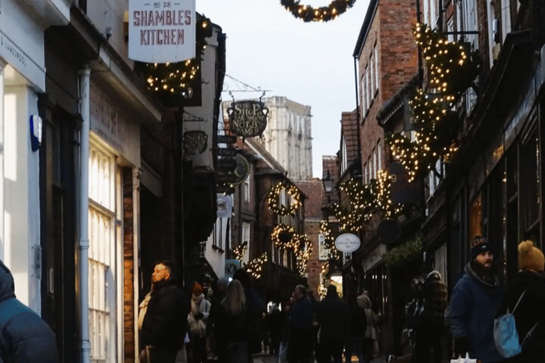 York: Kerstmarkt en stadsrondleiding met hoogtepunten