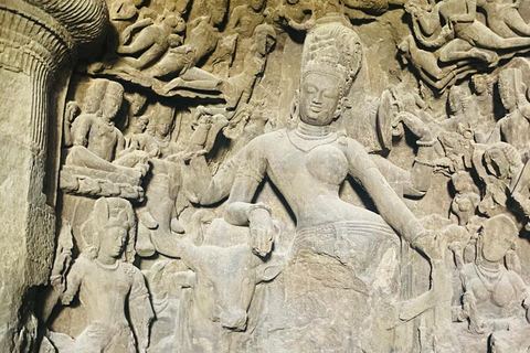 Visite des grottes d&#039;Elephanta à Mumbai - Options pour groupes et particuliersVisite en petit groupe