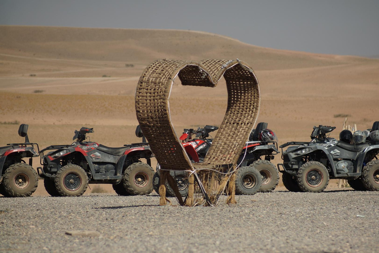 Marrakech Desert: Pool, Quad Biking, Sunset Dinner Fire Show