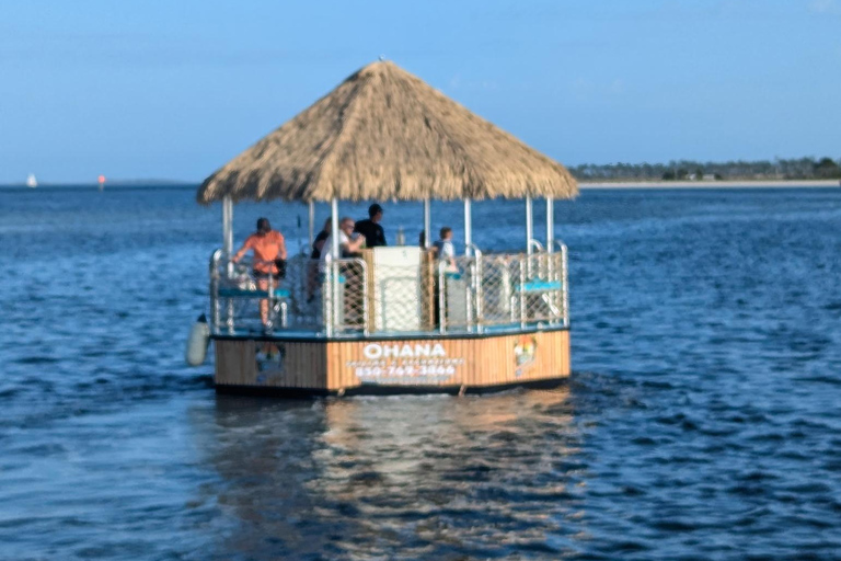Panama City Beach: 90 minuti di tour in barca Tiki al tramontoTour privato del tramonto Tiki per un massimo di 26 ospiti